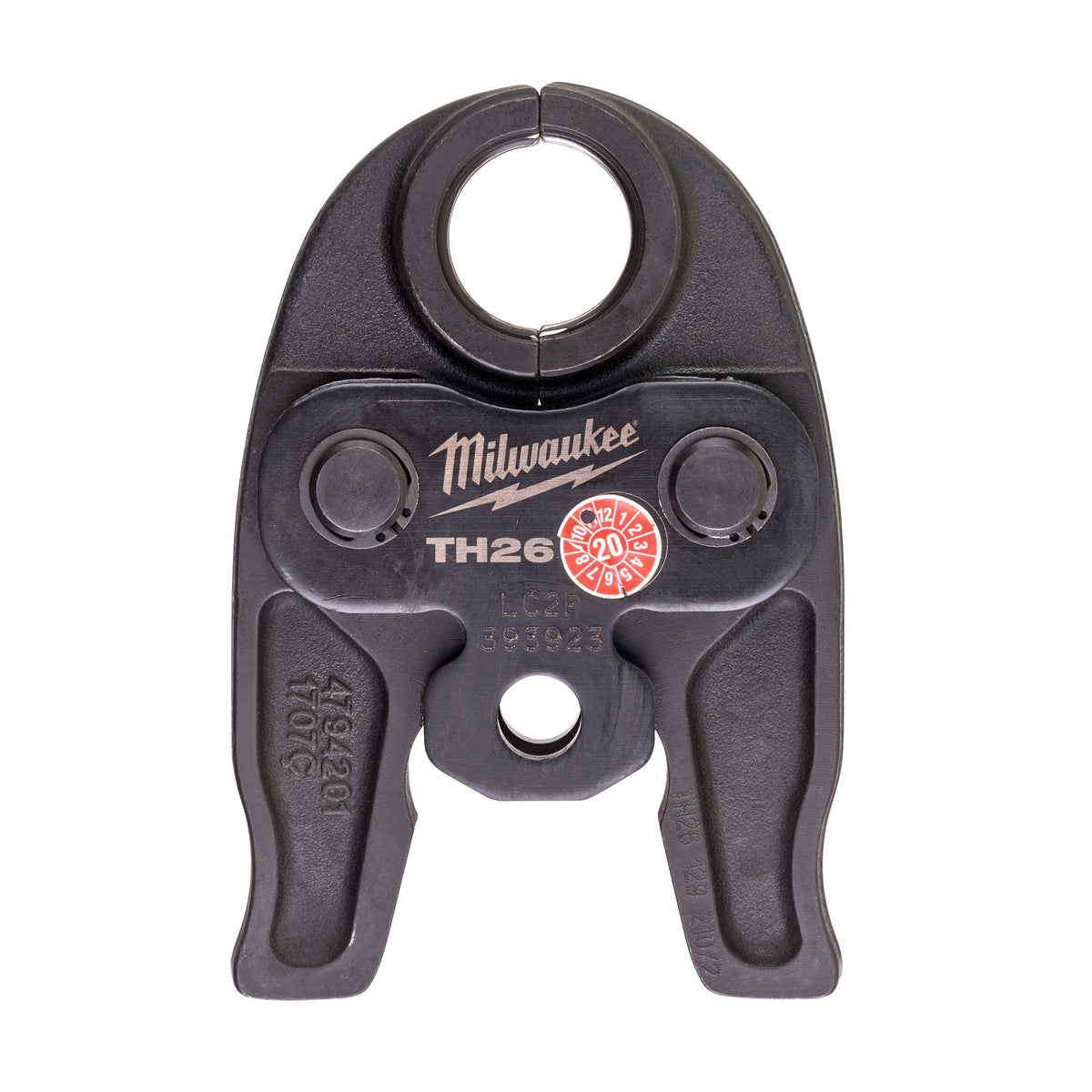 Milwaukee Pressbacke J12-TH26 Nennweite TH26 für 12 V Presswerkzeug – Produktbild 1