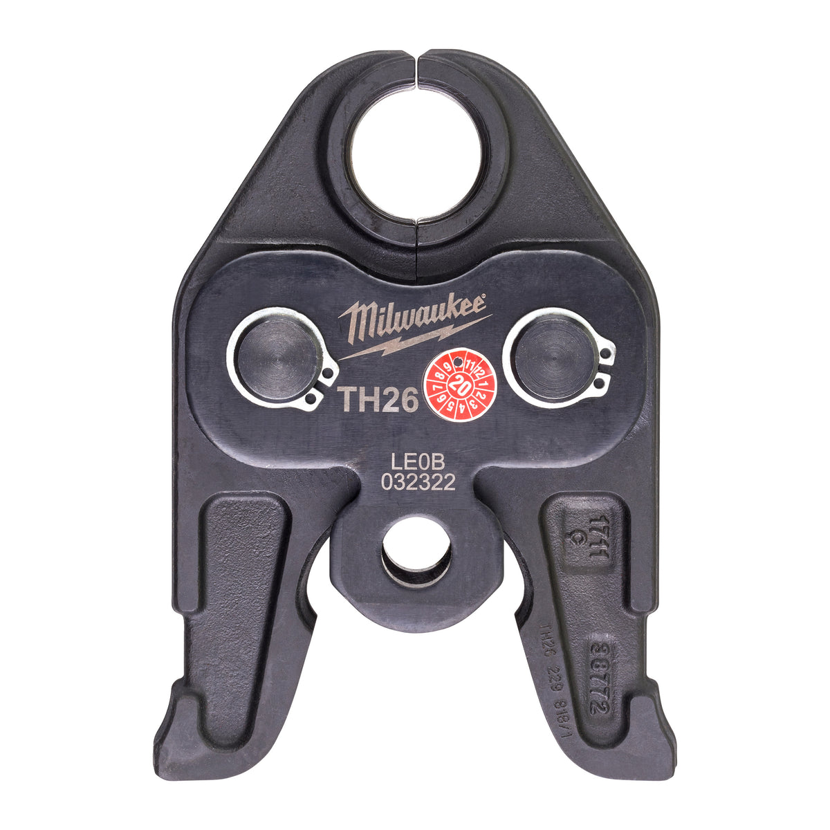 Milwaukee Pressbacke J18-TH26 Nennweite TH26 für 18 V Presswerkzeug – Produktbild 1