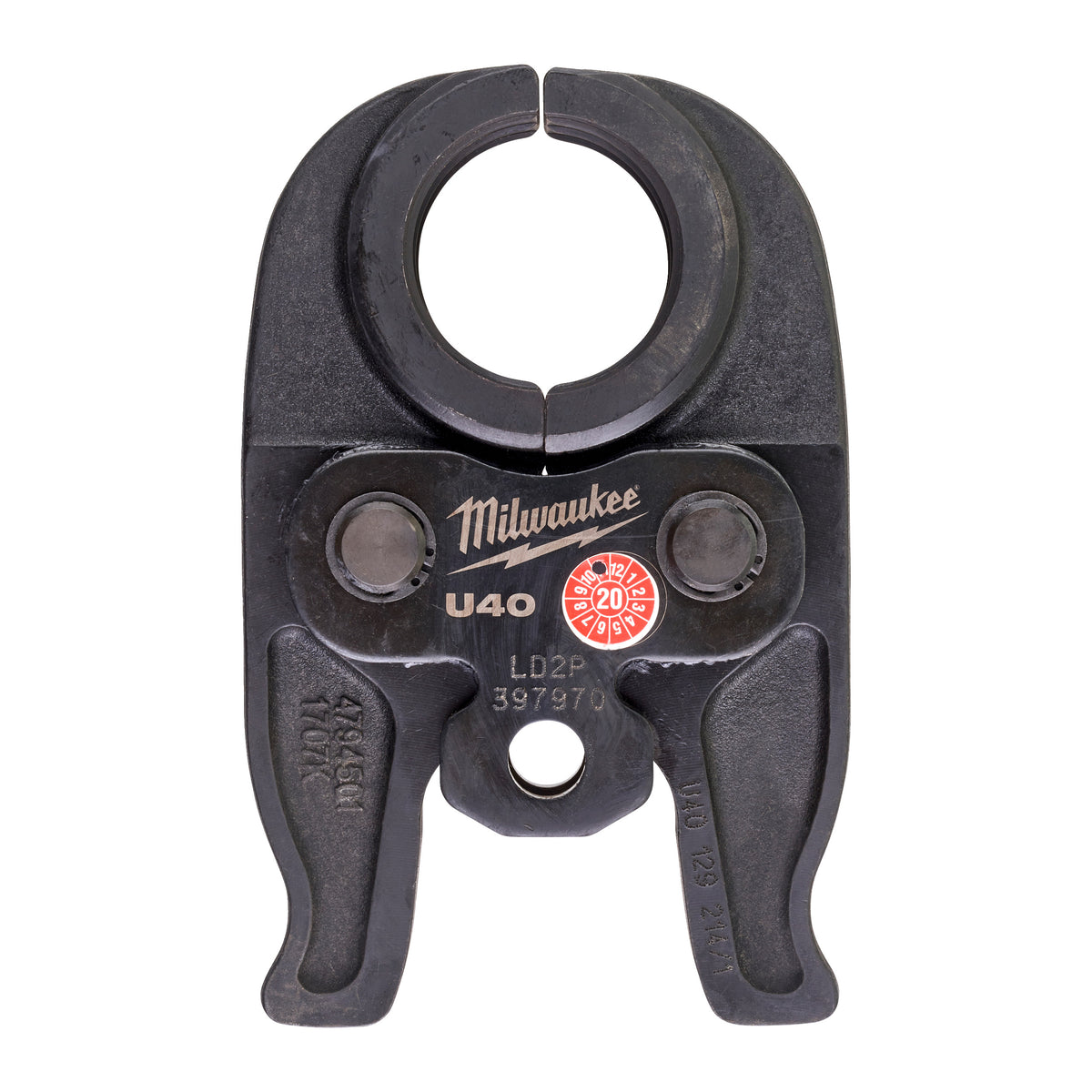 Milwaukee Pressbacke J12-U40 Nennweite U40 für 12 V Presswerkzeug – Produktbild 1