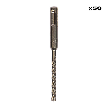 Milwaukee MX4 SDS-Plus Hammerbohrer 4-Schneiden – 50er-Pack – Produktbild 2