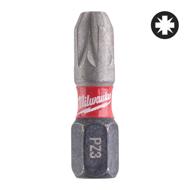 Milwaukee Schrauberbit SHOCKWAVE PZ3 / 25 mm – Produktbild 1