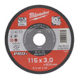 Milwaukee Metalltrennscheibe PRO+ 115 mm – Produktbild 1