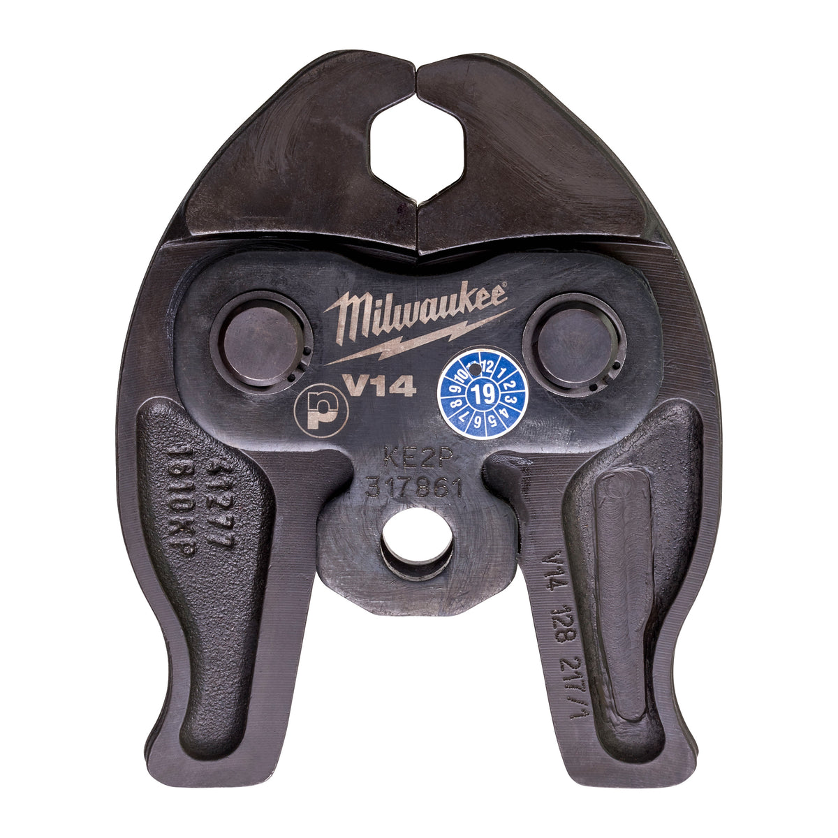 Milwaukee Pressbacke J12-V14 Nennweite V14 für 12 V Presswerkzeug – Produktbild 1