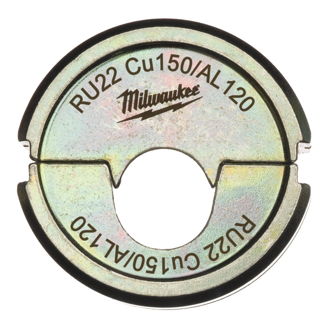 Milwaukee Presseinsatz für hydraulisches Akku-Presswerkzeug RU22 Cu150/AL120 für Cu/Al – Produktbild 1