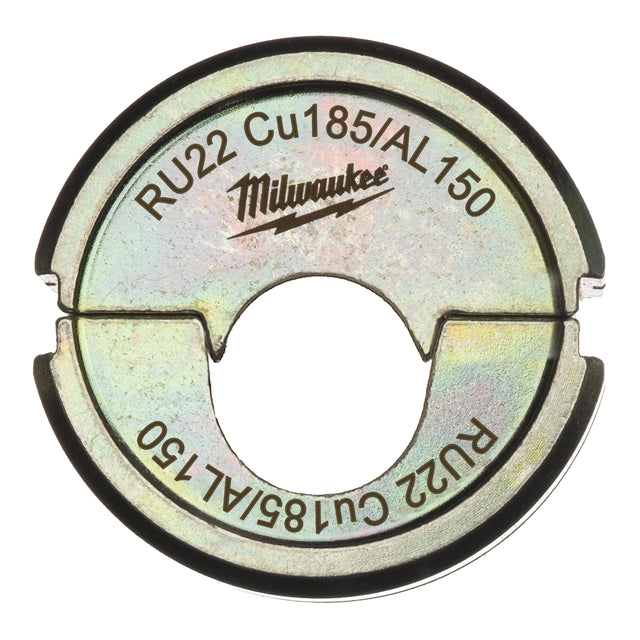 Milwaukee Presseinsatz für hydraulisches Akku-Presswerkzeug RU22 Cu185/AL150 für Cu/Al – Produktbild 1