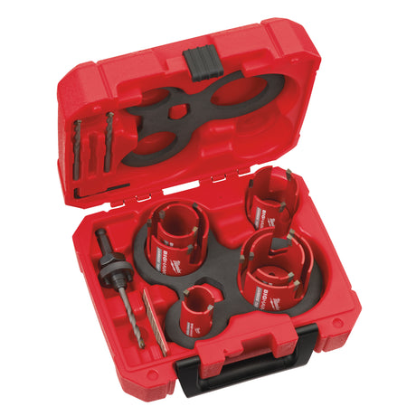 Milwaukee BIG HAWG Multimaterial-Lochsägen-Set 10-teilig – Produktbild 1