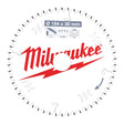 Milwaukee Kreissägeblatt Holz/Alu für Handkreissägen Ø 184 x 30 mm Z54 Flachtrapezzahn negativ – Produktbild 1