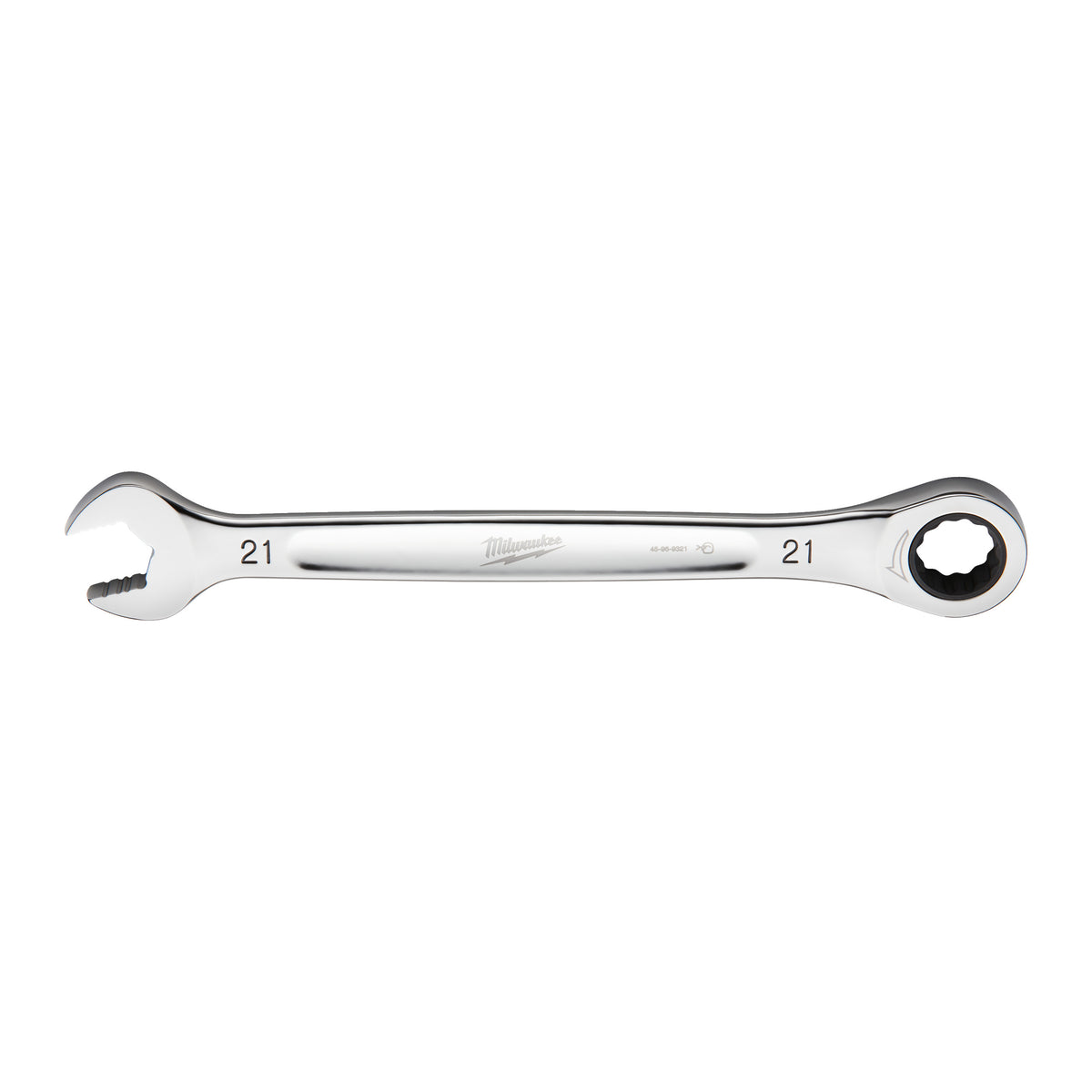 Milwaukee MAX BITE Ratschen-Ringmaulschlüssel 21 mm – Produktbild 1