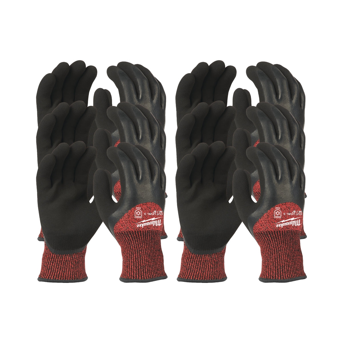 Milwaukee Kälte-Schnittschutzhandschuhe Klasse 3/C 12er Pack – Produktbild 1
