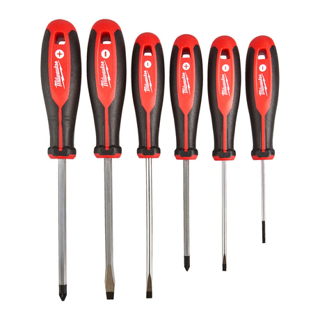 Milwaukee Schraubendreher Tri-Lobe 6-teiliges Set PZ/SL – Produktbild 1