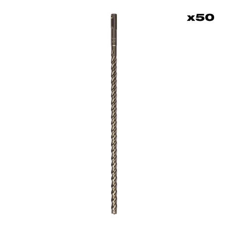 Milwaukee MX4 SDS-Plus Hammerbohrer 4-Schneiden – 50er-Pack