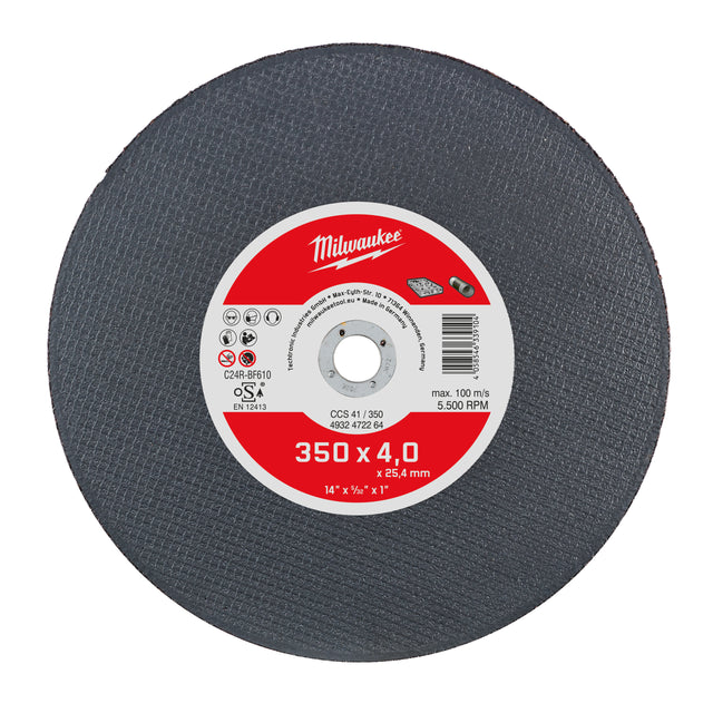 Milwaukee Trennscheibe Ductil-Gussrohr 350 mm – Produktbild 1