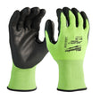 Milwaukee Hi-Vis Schnittschutzhandschuhe Klasse 3/C – Produktbild 1