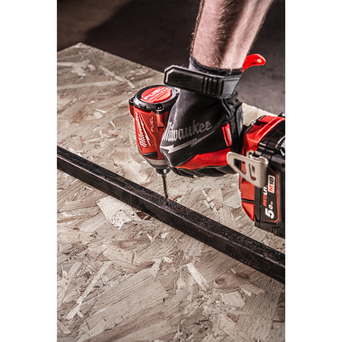 Milwaukee SHOCKWAVE Metallbohrer HSS-G RED HEX Titan 1/4" 10er Pack – Produktbild 8