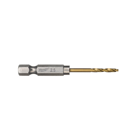 Milwaukee SHOCKWAVE Metallbohrer HSS-G RED HEX Titan 1/4" 10er Pack – Produktbild 1