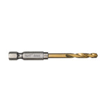 Milwaukee SHOCKWAVE Metallbohrer HSS-G RED HEX Titan 1/4" 10er Pack – Produktbild 4
