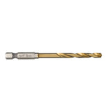 Milwaukee SHOCKWAVE Metallbohrer HSS-G RED HEX Titan 1/4" 10er Pack – Produktbild 6
