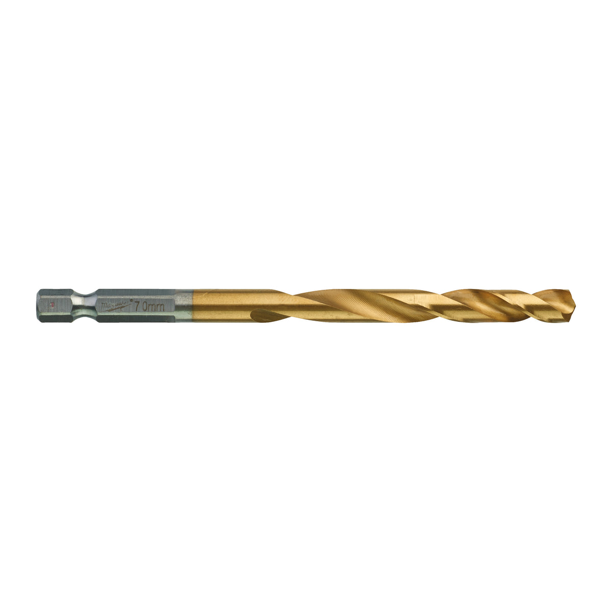 Milwaukee SHOCKWAVE Metallbohrer HSS-G RED HEX Titan 1/4" 5er Pack – Produktbild 1