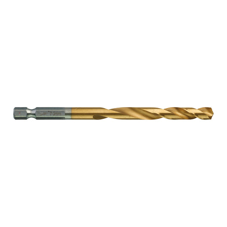 Milwaukee SHOCKWAVE Metallbohrer HSS-G RED HEX Titan 1/4" 5er Pack – Produktbild 1