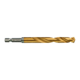 Milwaukee SHOCKWAVE Metallbohrer HSS-G RED HEX Titan 1/4" 5er Pack – Produktbild 3