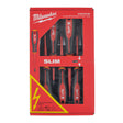 Milwaukee Tri-Lobe Schrauberdreher, VDE geprüft 7-teiliges Set SL/PH/Spannungsprüfer – Produktbild 1