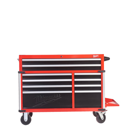 Milwaukee TOOLGUARD Werkstattwagen 117 cm / 46" rot mit 10 Schubladen - 4932478852