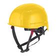 Milwaukee BOLT 200 Industriekletterhelm gelb, belüftet – Produktbild 1