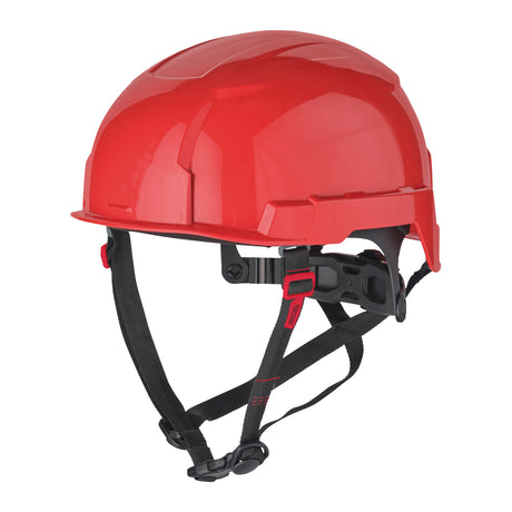 Milwaukee BOLT 200 Industriekletterhelm rot, belüftet – Produktbild 1