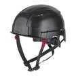 Milwaukee BOLT 200 Industriekletterhelm schwarz, belüftet – Produktbild 1