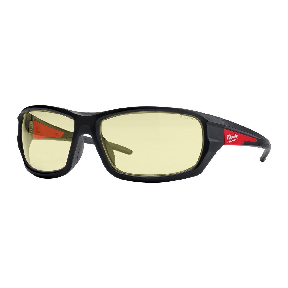 Milwaukee Performance Schutzbrille gelb – Produktbild 1
