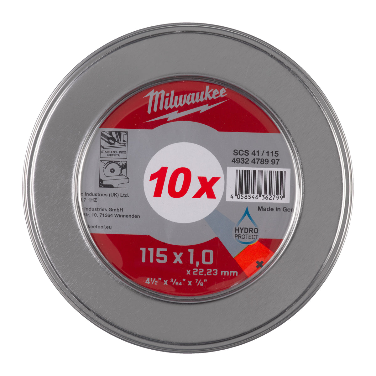 Milwaukee Metalltrennscheibe PRO+ INOX 115 mm – Produktbild 2