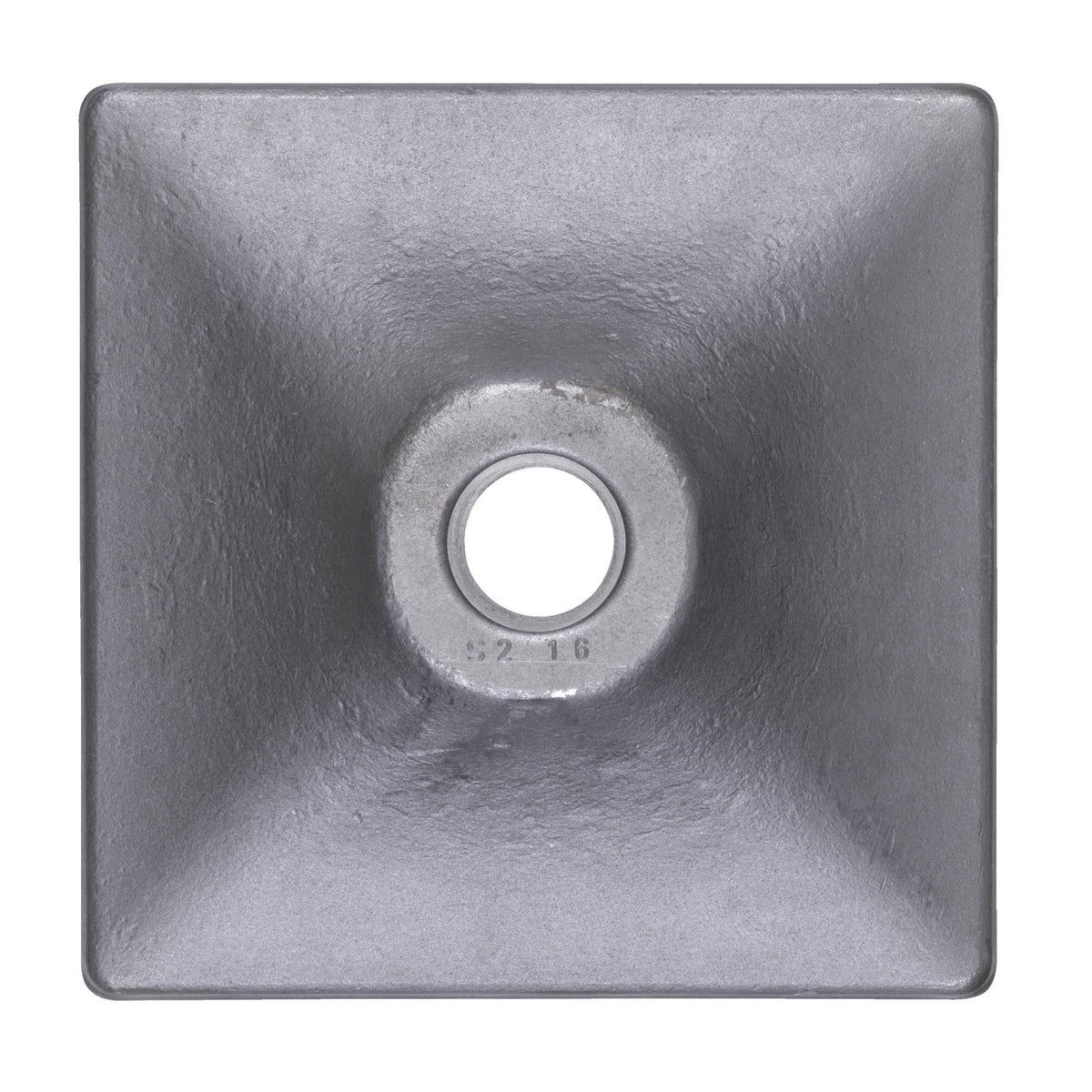 Milwaukee 28 mm Hex Stampfplatte 200 x 200 mm – Produktbild 1