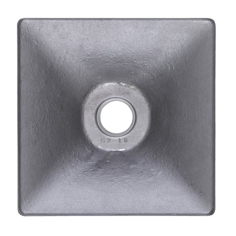 Milwaukee 28 mm Hex Stampfplatte 200 x 200 mm – Produktbild 1