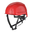 Milwaukee BOLT 200 Industriekletterhelm rot, unbelüftet – Produktbild 1