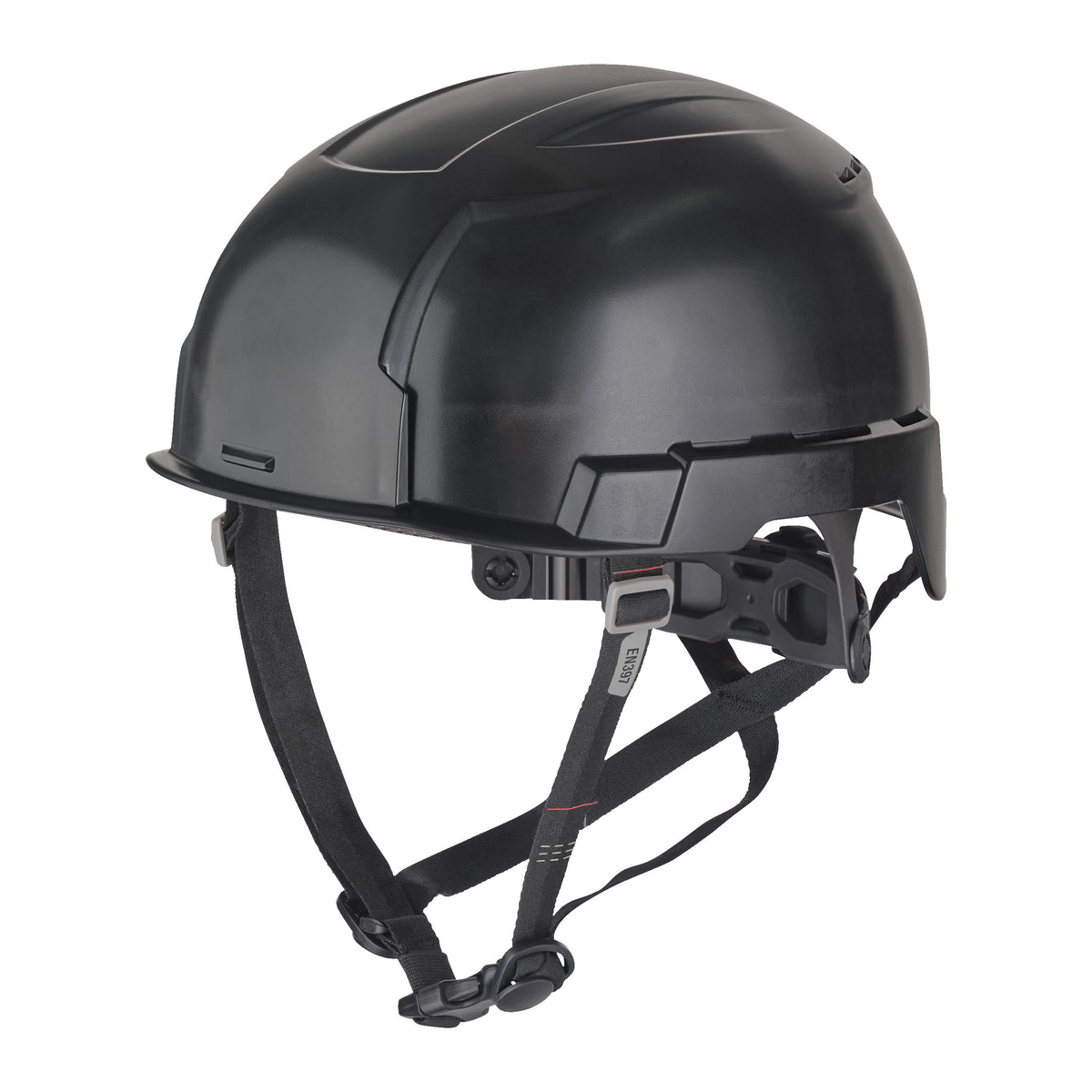 Milwaukee BOLT 200 Industriekletterhelm schwarz, unbelüftet – Produktbild 1