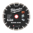 Milwaukee Diamanttrennscheibe Silent SUDD 230 mm – Produktbild 1