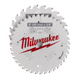 Milwaukee Kreissägeblatt Holz für Akku-Handkreissägen Doppelpack 165/15.87 mm Z24 Wechselzahn u. 165/15.87 mm Z40 Wechselzahn – Produktbild 1