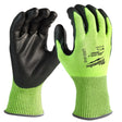 Milwaukee Hi-Vis Schnittschutzhandschuhe Klasse 4/D – Produktbild 1