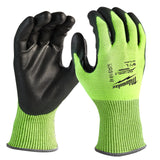 Milwaukee Hi-Vis Schnittschutzhandschuhe Klasse 4/D – Produktbild 2