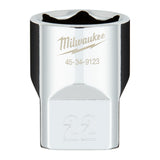 Milwaukee Steckschlüsseleinsatz 1/2" 6-kant – 22 mm