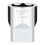 Milwaukee Steckschlüsseleinsatz 1/2" 6-kant – 23 mm