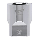 Milwaukee Steckschlüsseleinsatz 1/2" 6-kant – 26 mm