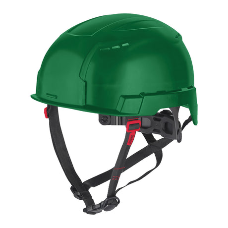 Milwaukee BOLT 200 Industriekletterhelm grün, belüftet – Produktbild 1