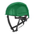 Milwaukee BOLT 200 Industriekletterhelm grün, unbelüftet – Produktbild 1
