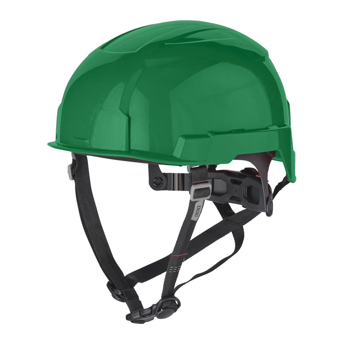 Milwaukee BOLT 200 Industriekletterhelm grün, unbelüftet – Produktbild 1