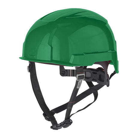 Milwaukee BOLT 200 Industriekletterhelm grün, unbelüftet – Produktbild 1