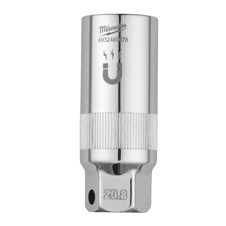 Milwaukee Steckschlüsseleinsatz für Zündkerzen 3/8" magnetisch – 13/16"