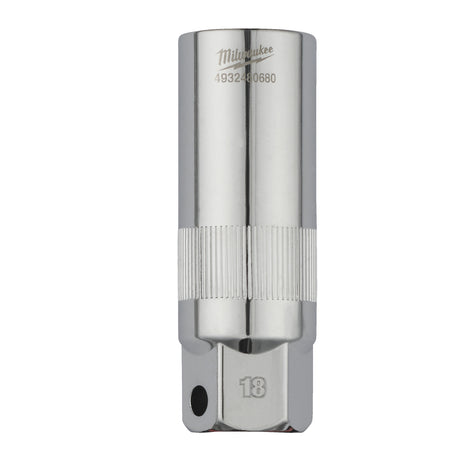 Milwaukee Steckschlüsseleinsatz für Zündkerzen 3/8" – 18 mm