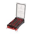 Milwaukee SHOCKWAVE Schlagnuss 1/2" lang Set – 16-teiliges Set im PACKOUT Organiser Slim Compact – Produktbild 1