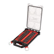 Milwaukee SHOCKWAVE Schlagnuss 3/8" lang Set – 19-teiliges Set im PACKOUT Organiser Slim Compact – Produktbild 1